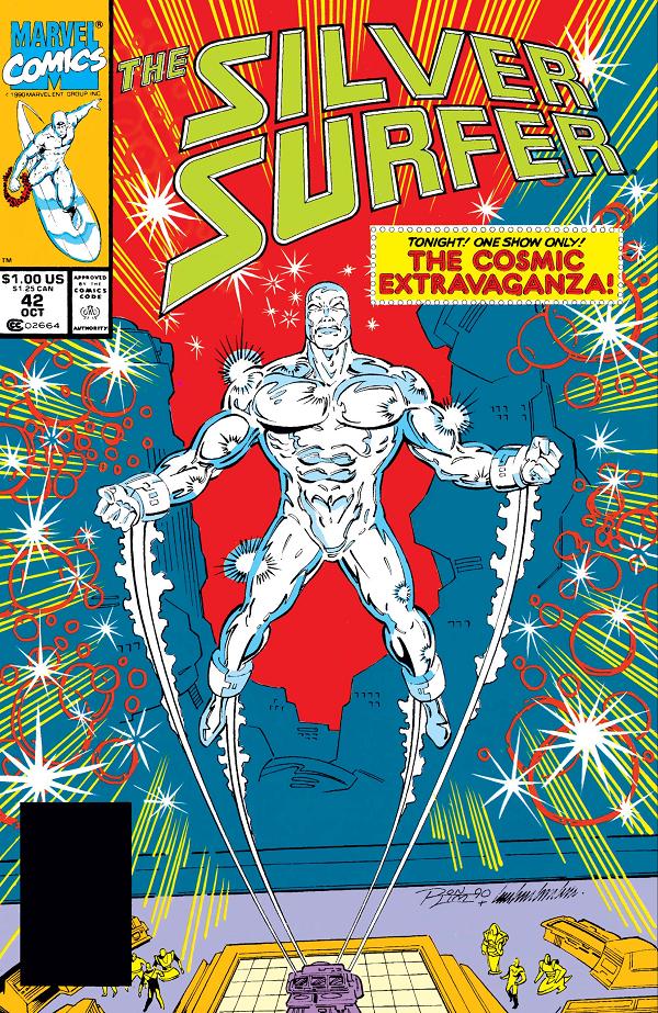 Silver Surfer #42  cover