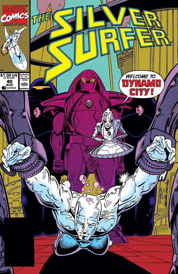 Silver Surfer #40  cover