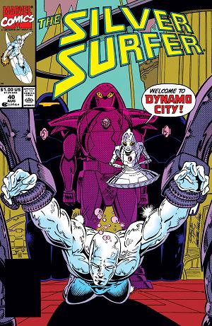 Silver Surfer #40  cover