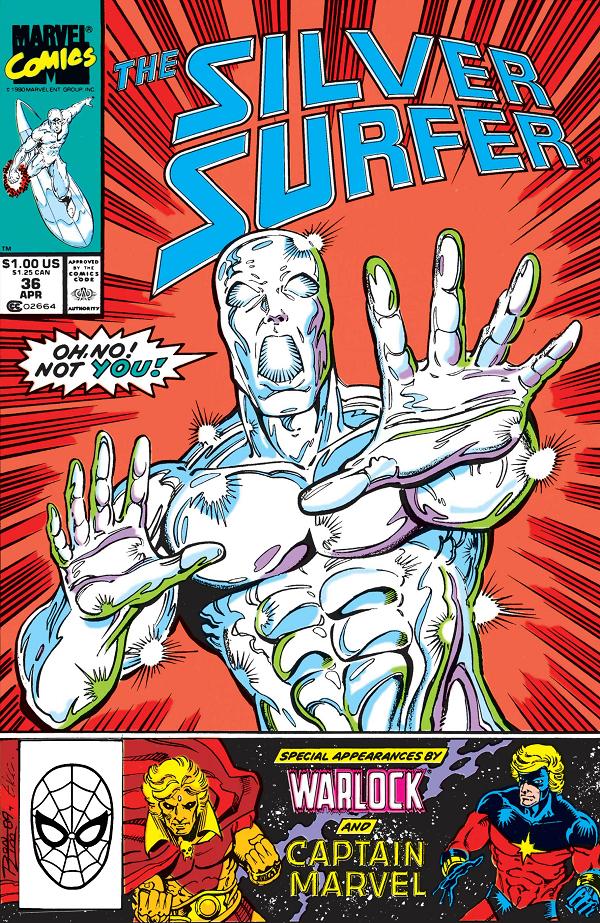 Silver Surfer #36  cover