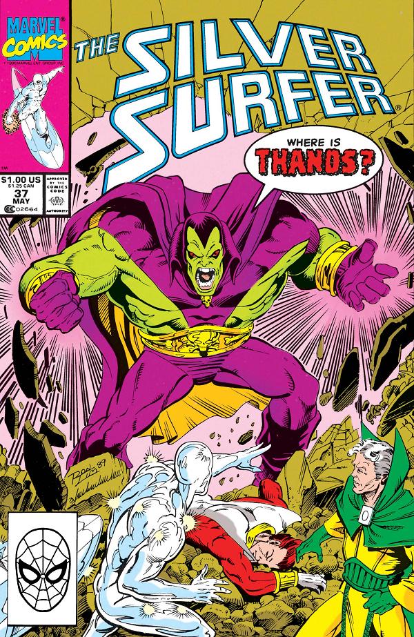 Silver Surfer #37  cover