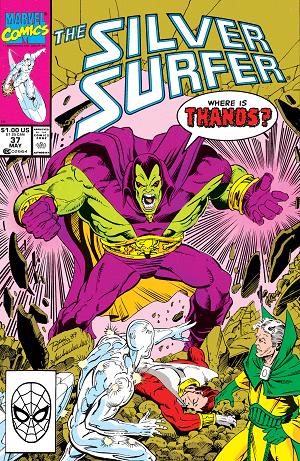 Silver Surfer #37  cover