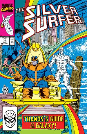 Silver Surfer #35  cover
