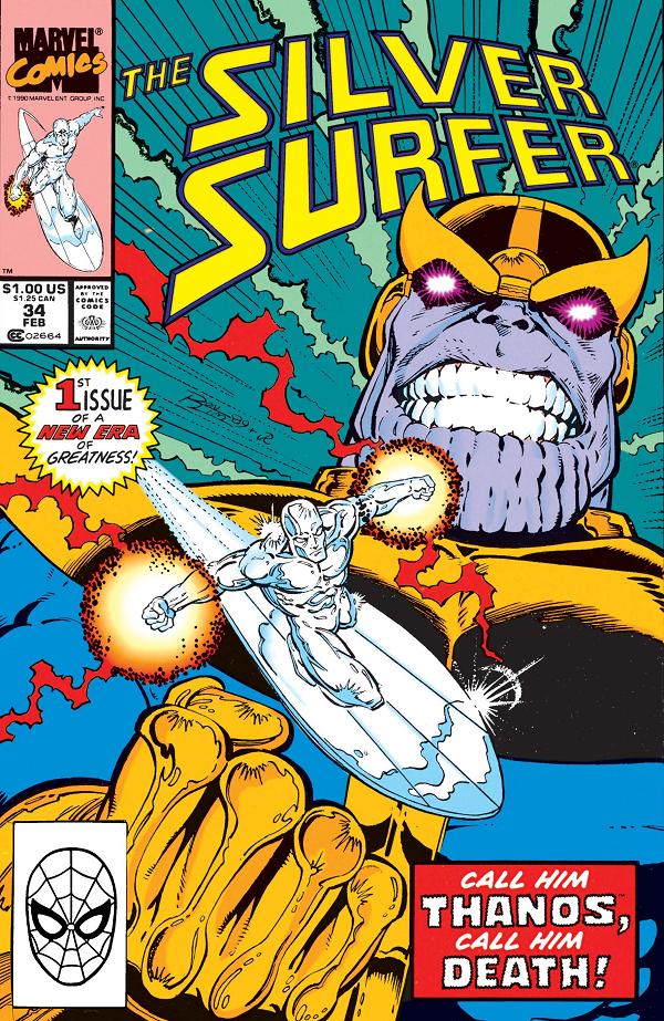 Silver Surfer #34  cover