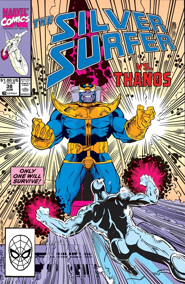 Silver Surfer #38  cover