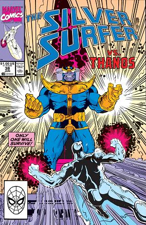 Silver Surfer #38  cover