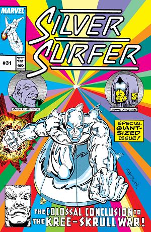 Silver Surfer #31 cover