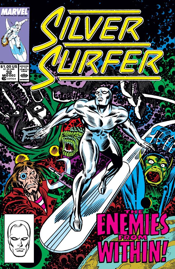 Silver Surfer #32  cover