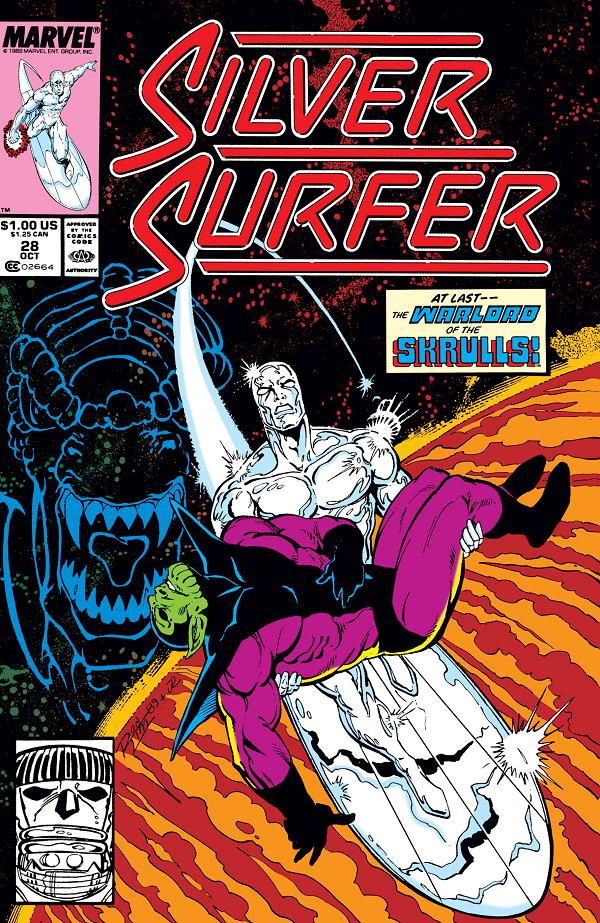 Silver Surfer #28  cover