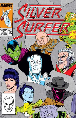 Silver Surfer #30 cover
