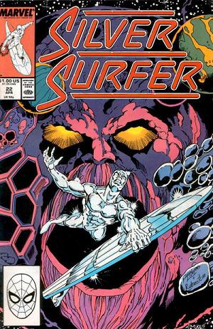 Silver Surfer #22  cover