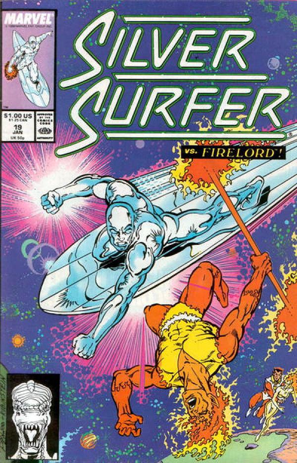 Silver Surfer #19  cover