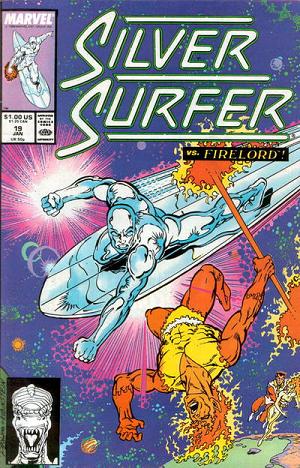 Silver Surfer #19  cover