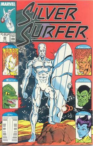 Silver Surfer #20  cover