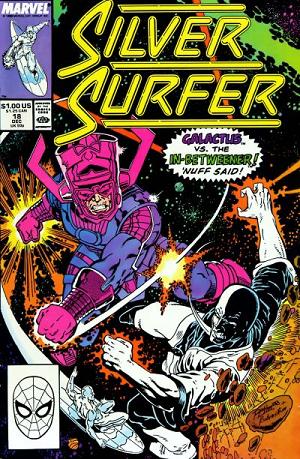 Silver Surfer #18  cover