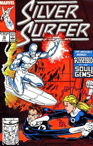 Silver Surfer #16  cover