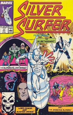 Silver Surfer #17  cover