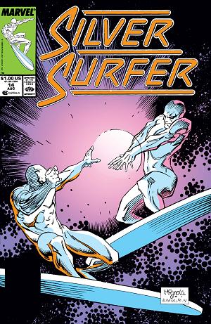 Silver Surfer #14  cover
