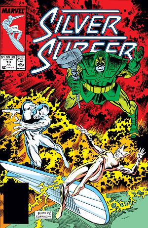 Silver Surfer #13  cover