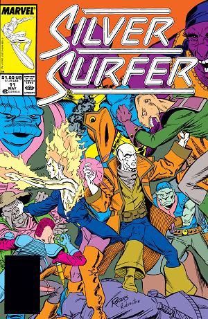 Silver Surfer #11  cover