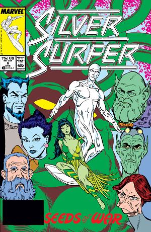Silver Surfer #6 cover
