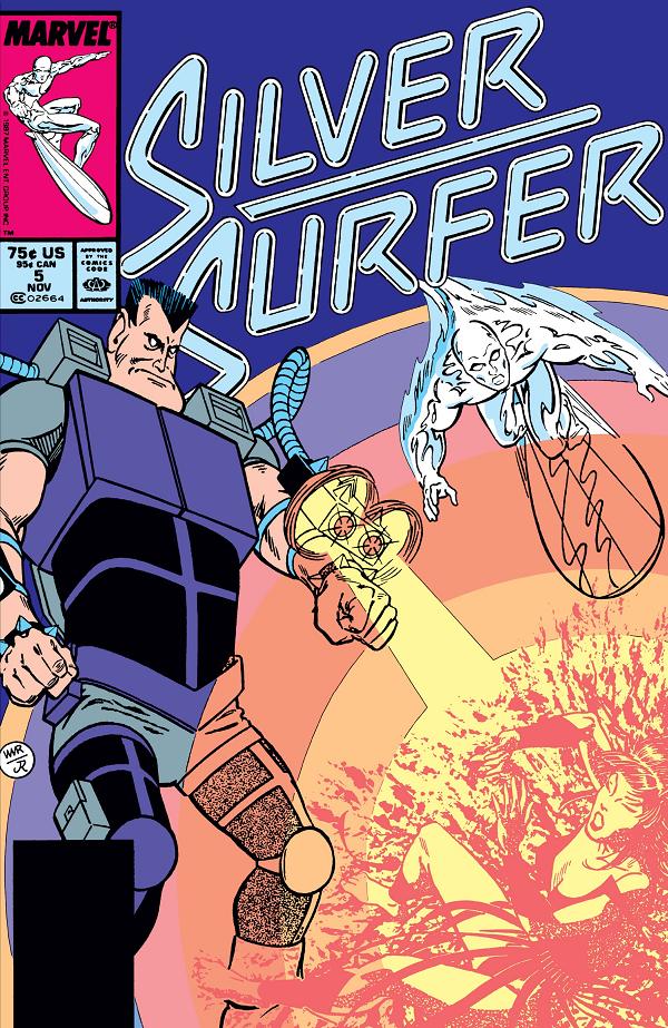 Silver Surfer #5  cover