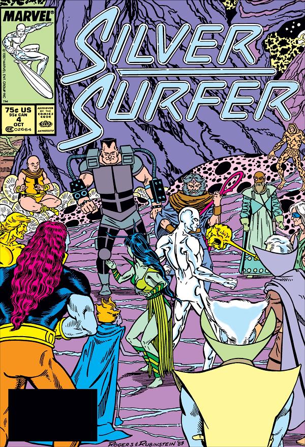 Silver Surfer #4 cover