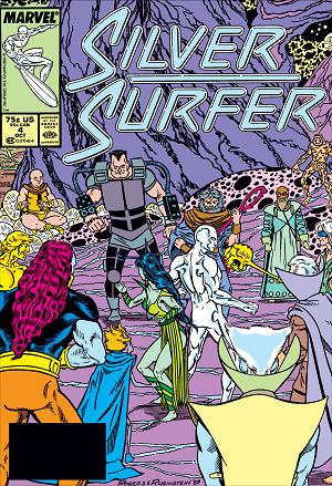 Silver Surfer #4 cover