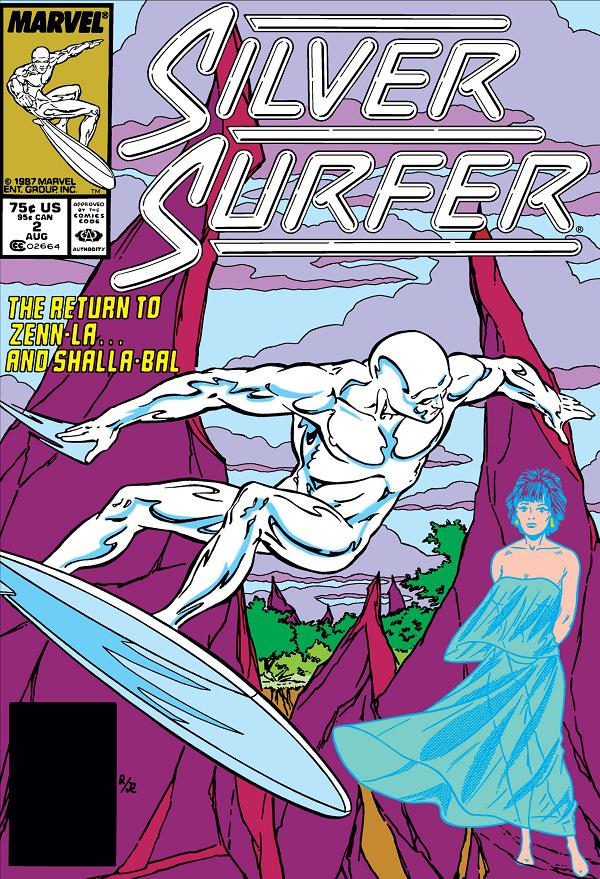 Silver Surfer #2  cover