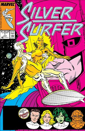 Silver Surfer #1  cover