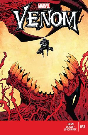 Venom #33  cover
