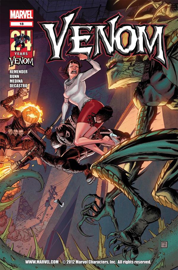 Venom #18  cover