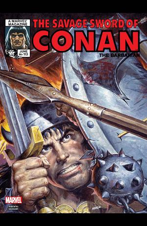 The Savage Sword Of Conan #113 cover