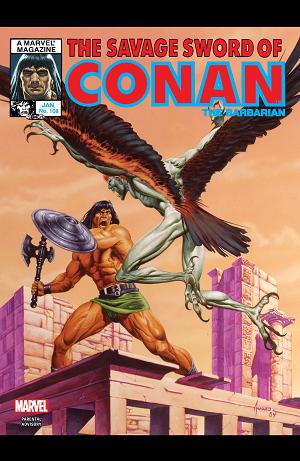 The Savage Sword Of Conan #108 cover