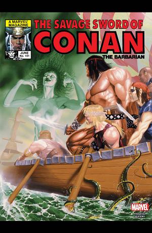The Savage Sword Of Conan #101 cover