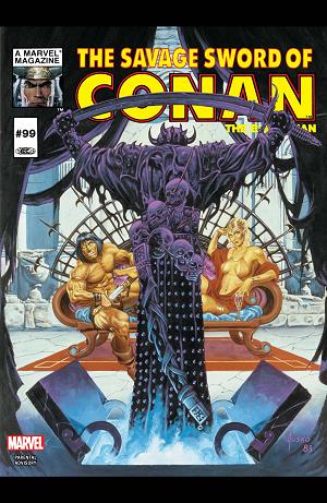 The Savage Sword Of Conan #99 cover