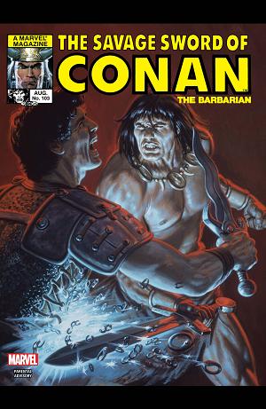 The Savage Sword Of Conan #103 cover