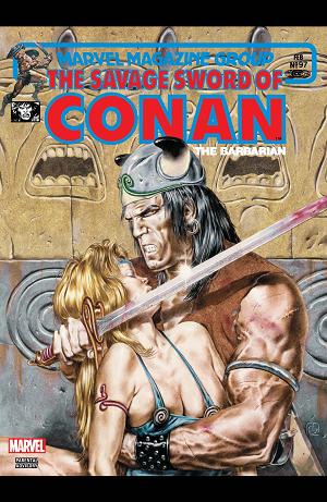 The Savage Sword Of Conan #97 cover