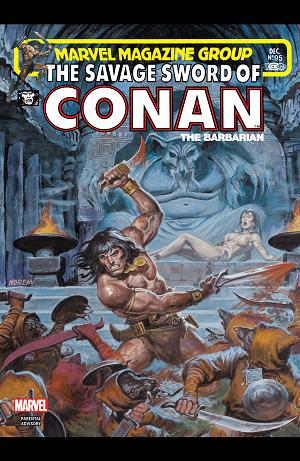 The Savage Sword Of Conan #95 cover