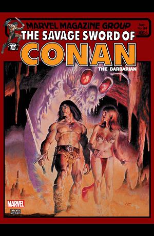 The Savage Sword Of Conan #94 cover