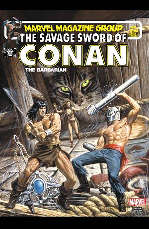 The Savage Sword Of Conan #92 cover
