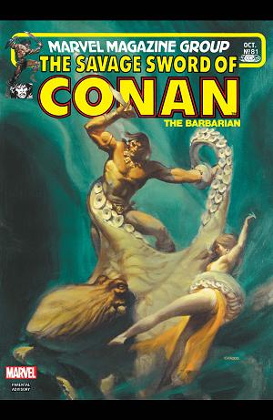 The Savage Sword Of Conan #81  cover