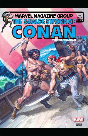 The Savage Sword Of Conan #75  cover