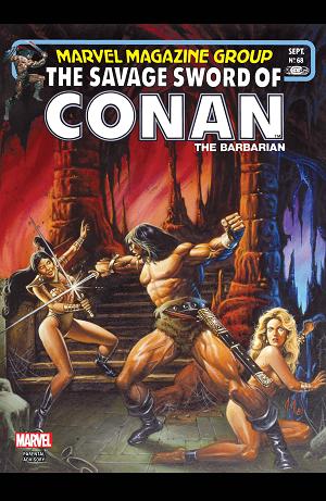 The Savage Sword Of Conan #68  cover