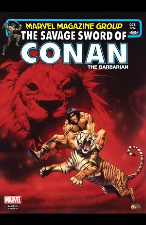 The Savage Sword Of Conan #69  cover