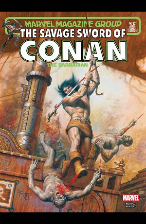 The Savage Sword Of Conan #67  cover
