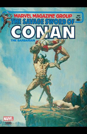 The Savage Sword Of Conan #66  cover