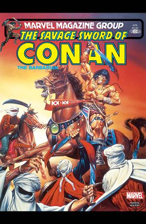 The Savage Sword Of Conan #63  cover