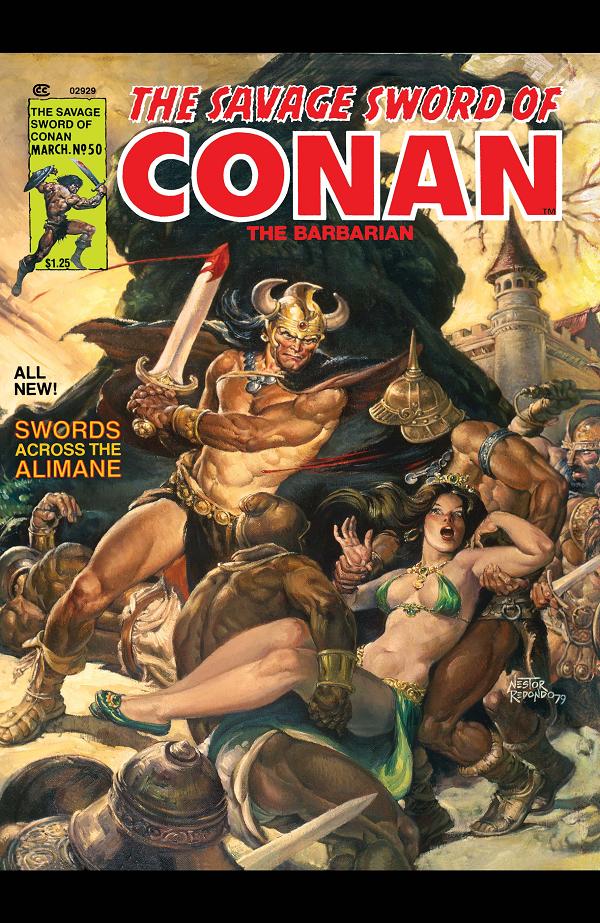 The Savage Sword Of Conan #50  cover