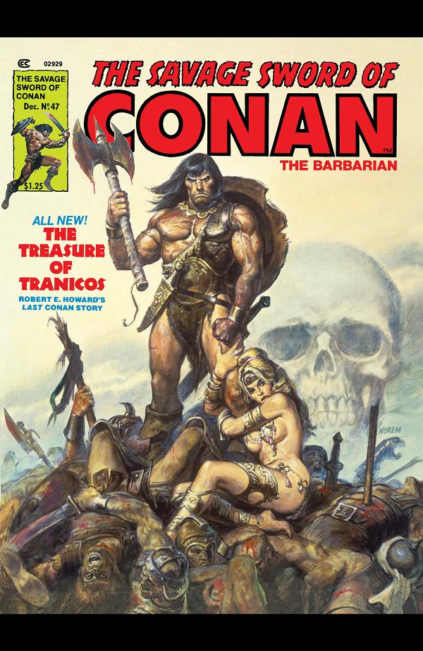 The Savage Sword Of Conan #47 cover